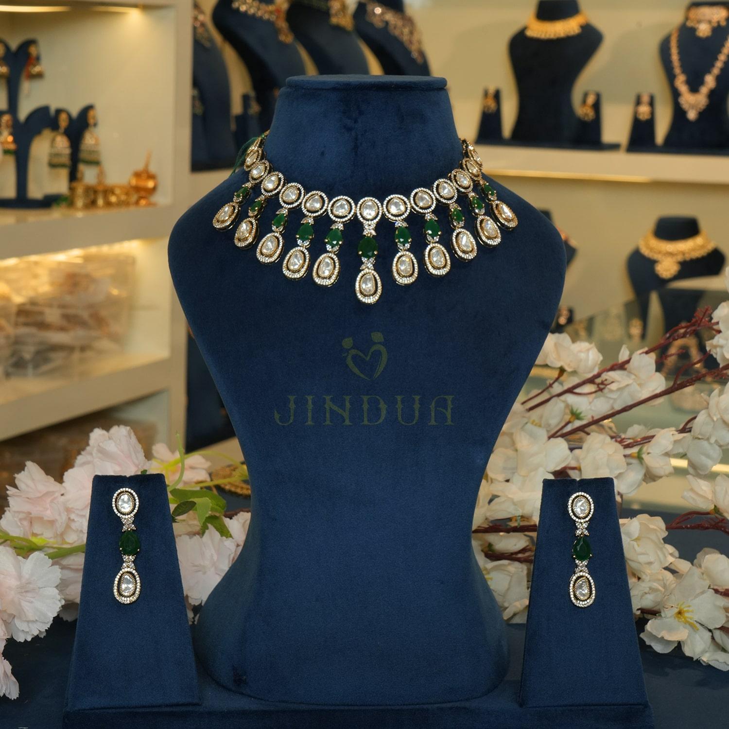 Sargun Shine Polki Necklace