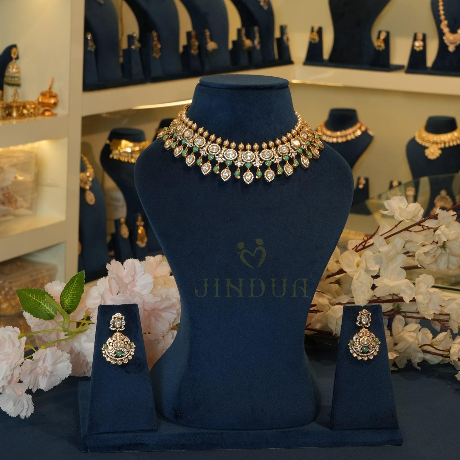 Sonam Spark  Polki Necklace