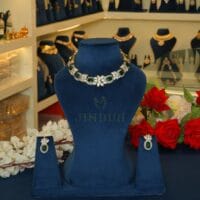 Parul Pearl Mocissaanite Necklace