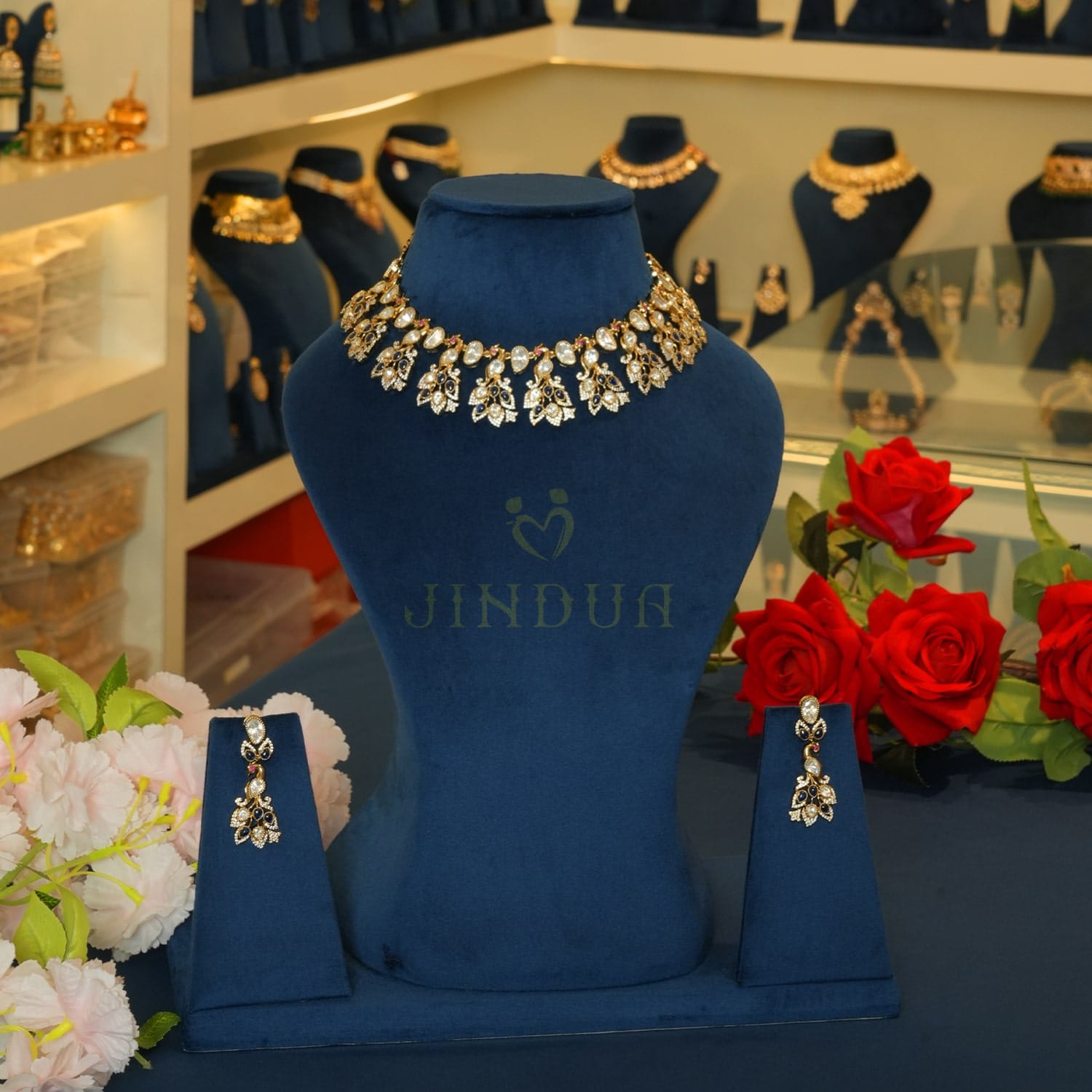 Roopi Royal Moissanite Necklace