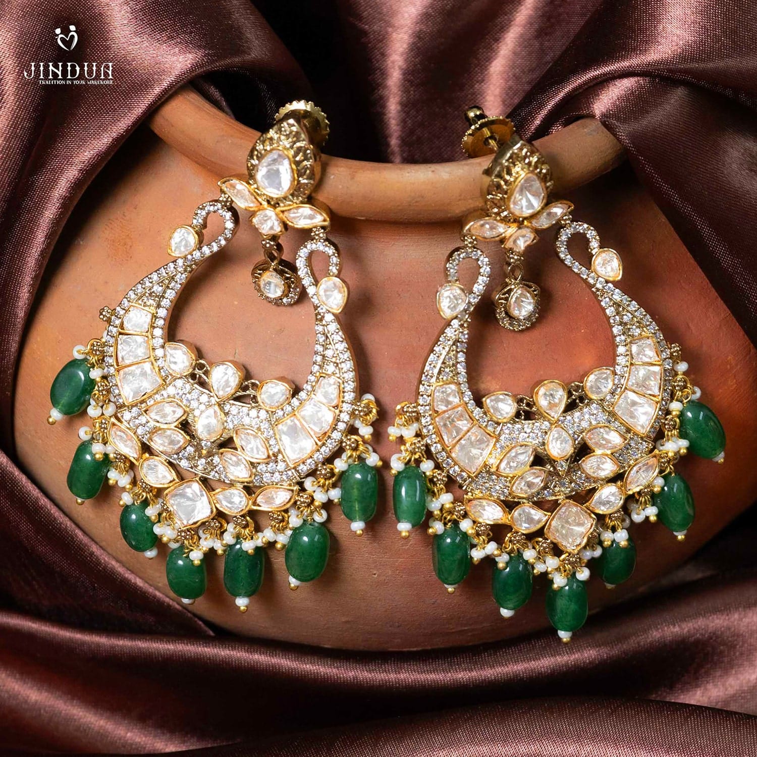 Madhavi Charm-Earrings