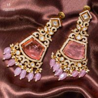 Saaz Sparkle-Moissanite Earrings
