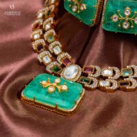 Aarohi Glow-Moissanite Necklace