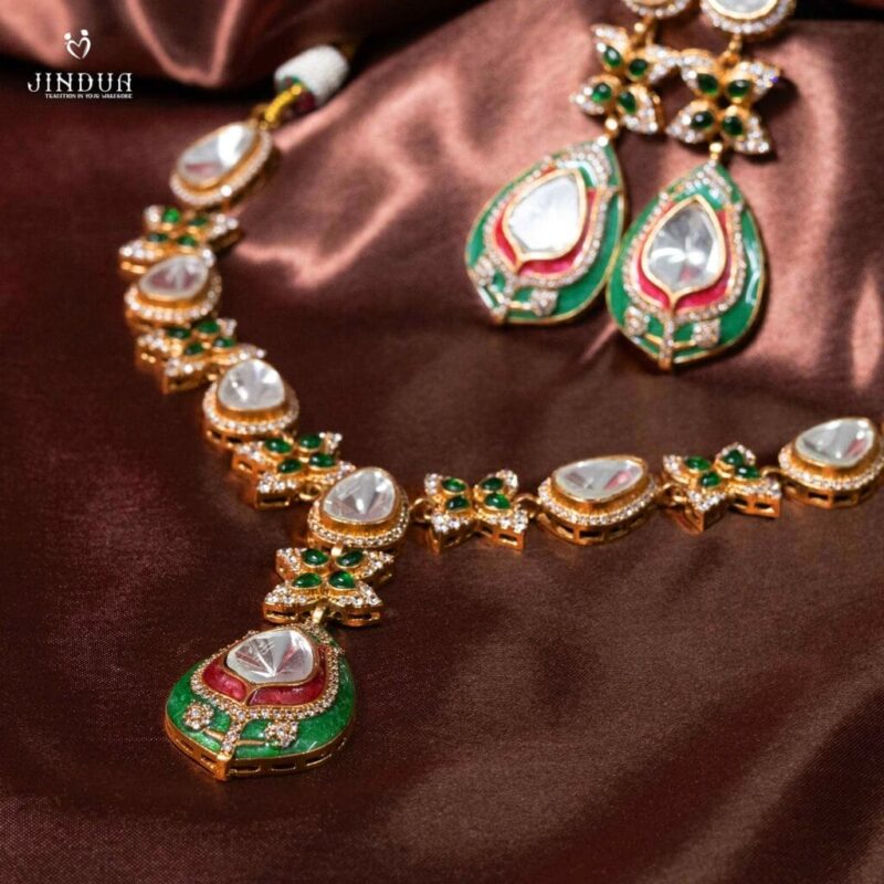 Dilruba-Moissanite Necklace