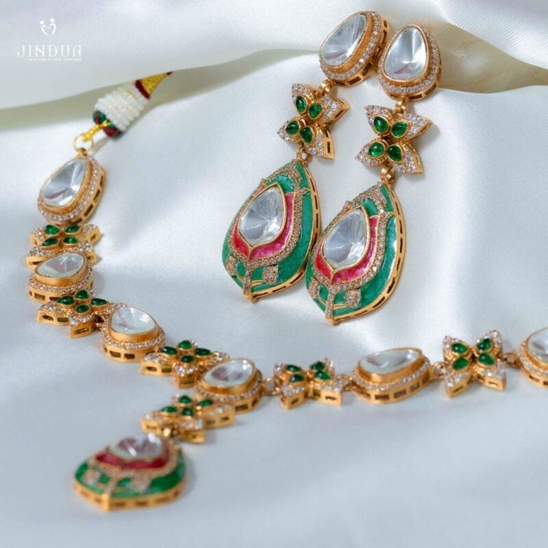 Dilruba-Moissanite Necklace