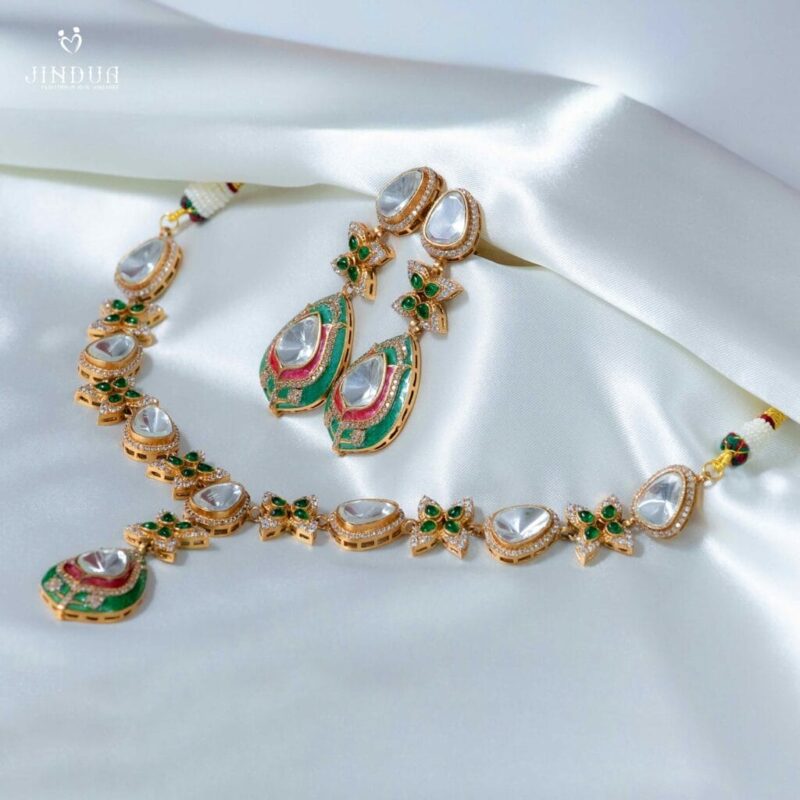 Dilruba-Moissanite Necklace
