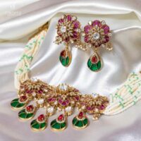 Gurkirat Glam-Pacchi Kundan Necklace