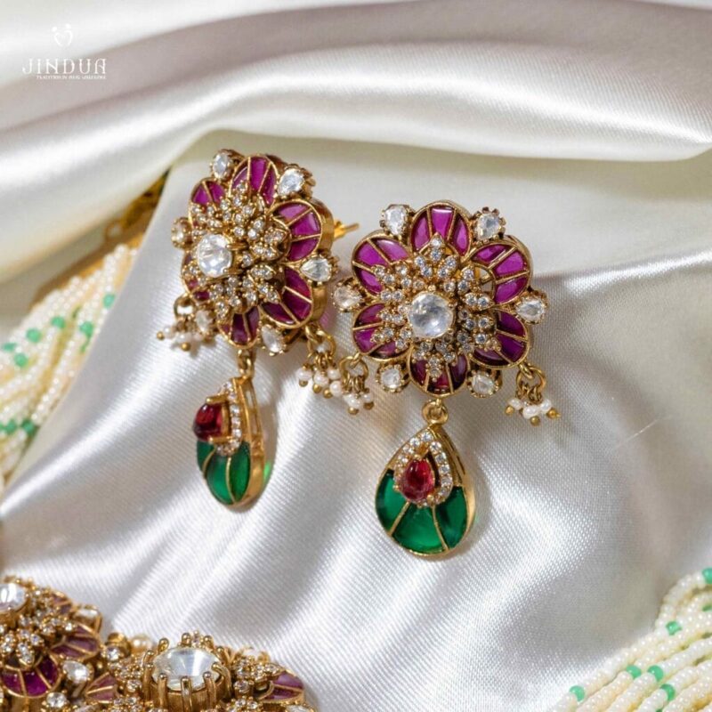 Gurkirat Glam-Pacchi Kundan Necklace