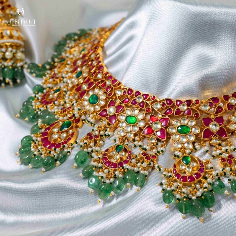 Husan Grace-Pacchi Kundan Necklace