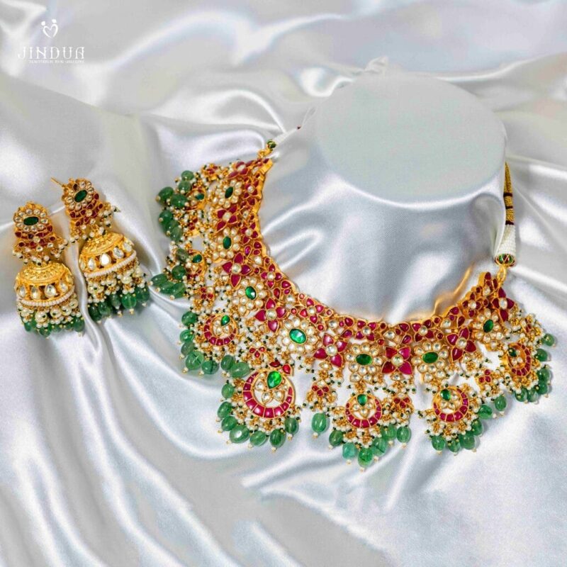 Husan Grace-Pacchi Kundan Necklace