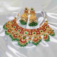 Husan Grace-Pacchi Kundan Necklace