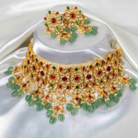 Vaani-Paachi Kundan Necklace