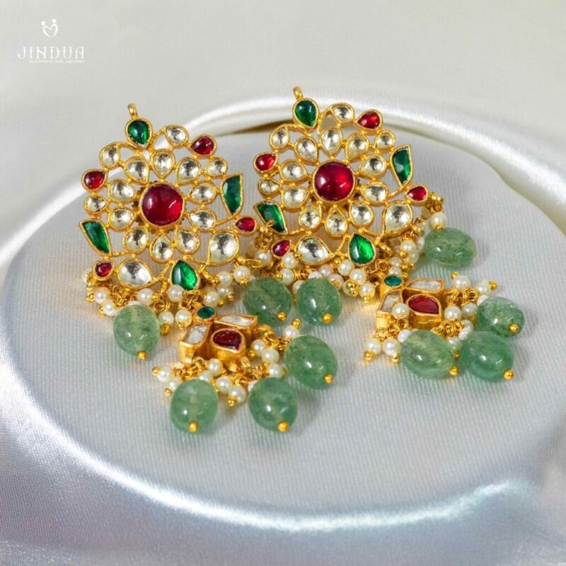 Vaani-Paachi Kundan Necklace