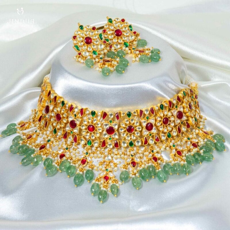 Vaani-Paachi Kundan Necklace