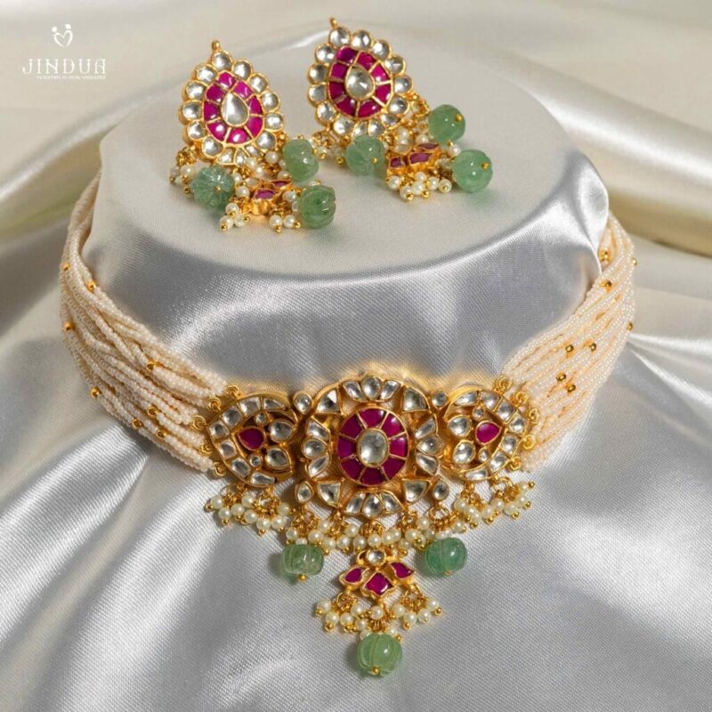 Khwab-e-Sitara-Paachi Kundan Necklace