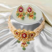 Khwab-e-Sitara-Paachi Kundan Necklace