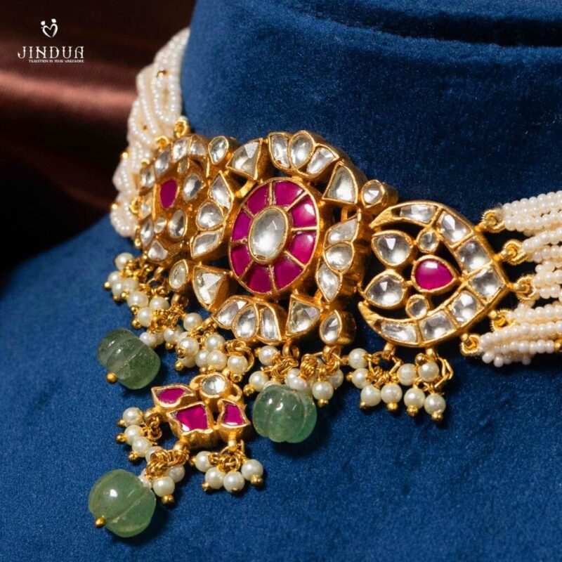 Khwab-e-Sitara-Paachi Kundan Necklace