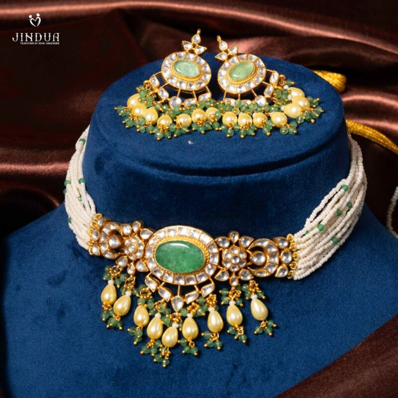 Siya Spark-Pacchi Kundan Necklace