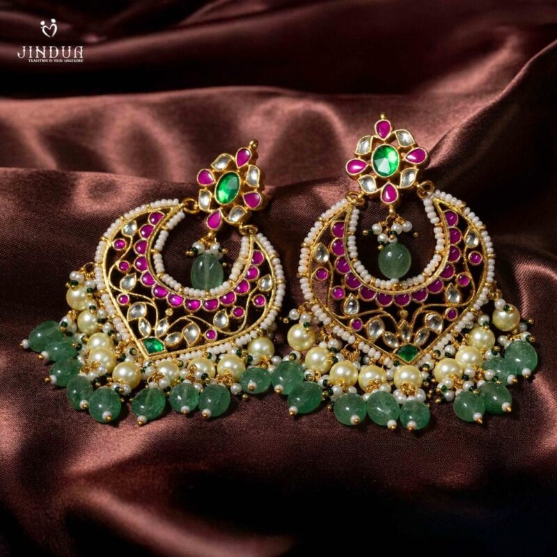 Glow Babe-Pacchi Kundan Earrings