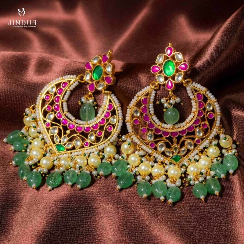 Glow Babe-Pacchi Kundan Earrings