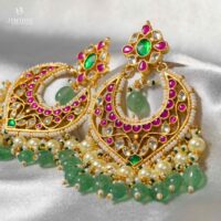 Glow Babe-Pacchi Kundan Earrings