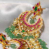 Glow Babe-Pacchi Kundan Earrings
