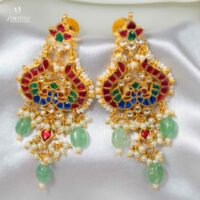 Arnika-Pacchi Kundan Earrings