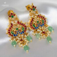 Arnika-Pacchi Kundan Earrings