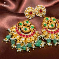Devika-Pacchi Kundan Earrings