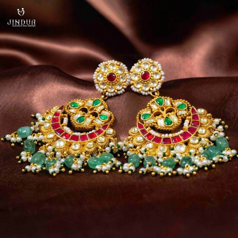 Devika-Pacchi Kundan Earrings