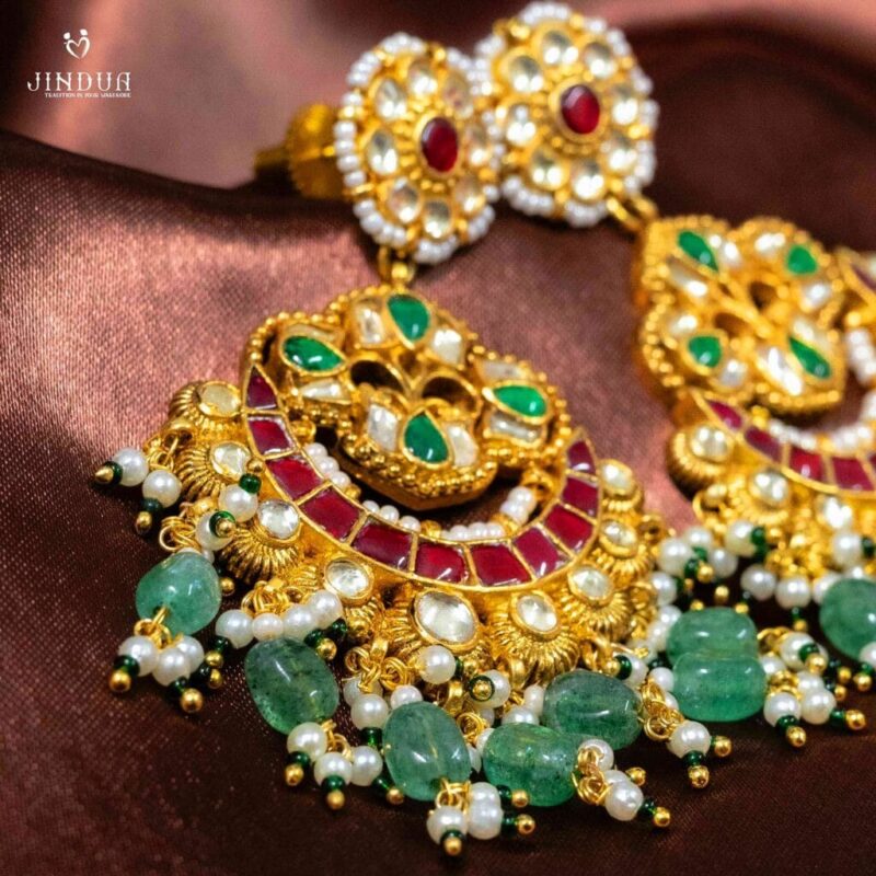 Devika-Pacchi Kundan Earrings