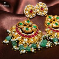 Devika-Pacchi Kundan Earrings
