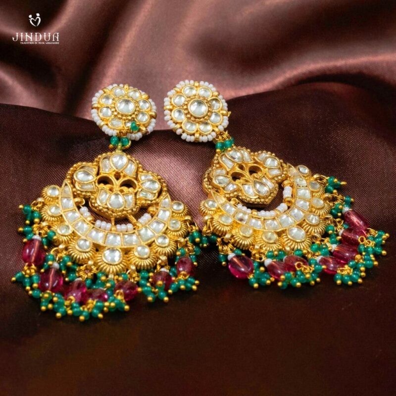 Ruhika-Pacchi Kundan Earrings