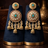 Jewel Pavo Earring