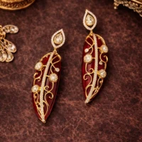 Manohari - Ruby (3) Manohari Earring