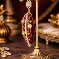 Manohari - Ruby (4) Manohari Earring