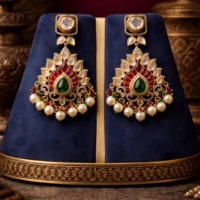 Midnight Halo Earring