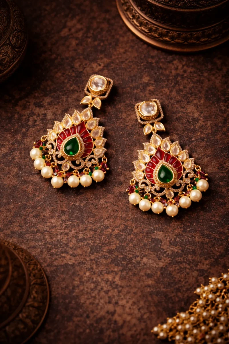 Midnight Halo Earring