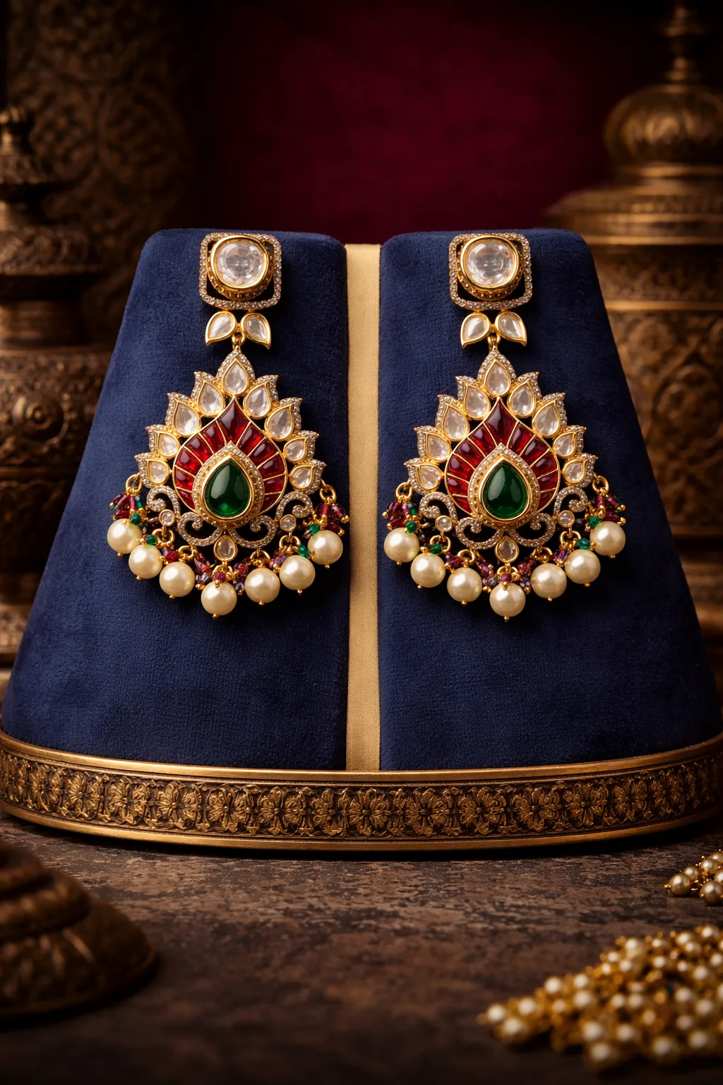 Midnight Halo Earring