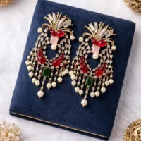 Moss & Gem Earring