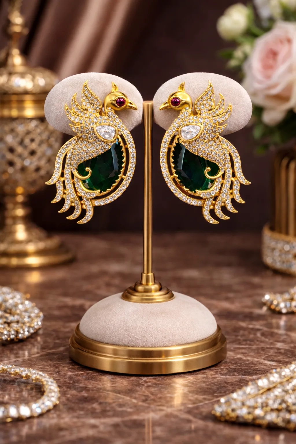 Rajmayuri Earring