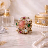 Varuni - Pink (2) Varuni Earring